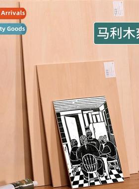 double-sided linden wood engraving plate A2 A3 A4 A5 printma