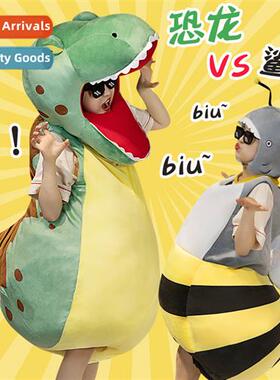 Creative carto shark bee dinosaur doll costume doll clos cus