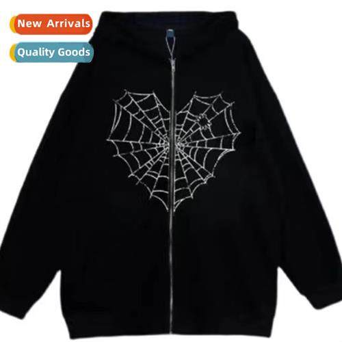 Colorful Spider Web Set Hip Hop Gothic Harajuku Y2k Black Zi