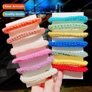 large intestine band Simple lear knted tie handmade