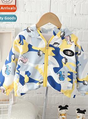 Baby jacket spring  fall 1 year old baby fall tops boys oute