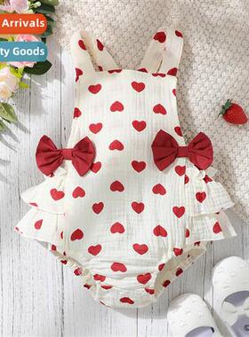 ins baby spring  fall  2022 new n sleeveless cute love femal