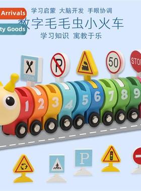 Wooden childrens road parking traffic signs caterpillar colo