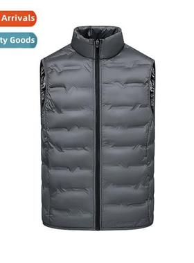 Light down vest mens duck down stand-up collar couple unders