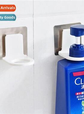 No-hole shower gel rack wall mounted bathroom shampoo bathro