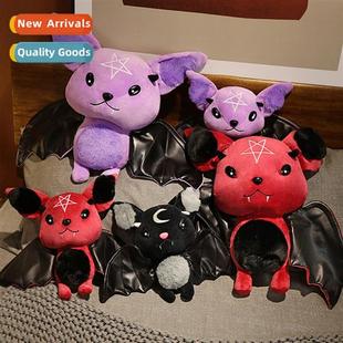 red pink dolls dark Hallow plush messenger doll New bat