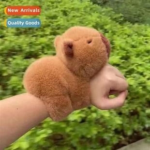 toys kid fish for Gifts Fun plush ring snap puffer Cute