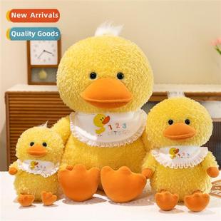 plush doll small doodle yellow scarf duck cute Cute