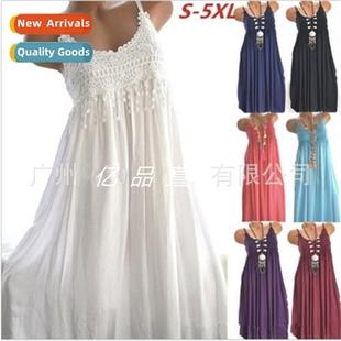 Sexy Lace Halter Lg Dress Seven Colors Eight Sizes