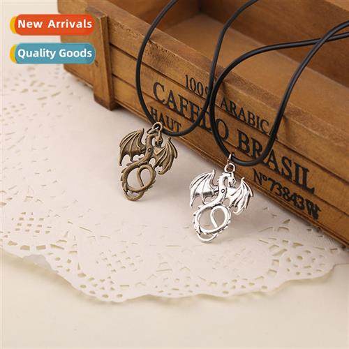 The Battle  Smaug Movie & TV Fire Drag Necklace Mens Pendant