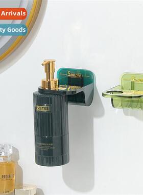 Bathroom No-Punch Shower Gel Hanging Shelf Shampoo Wall Shel