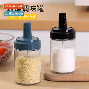 seasing jar kchen lid spice shaker integrated salt Spo glass