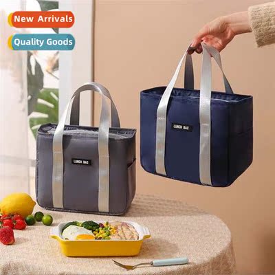 Lunch Bag Student Lunch Bag Navy Lunchbox Tote Bag Bag Picni