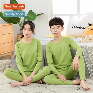 rmal underwear girls fall and marking boys Childrens set