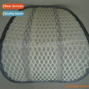 car cushi ice lumbar Beige silk Small