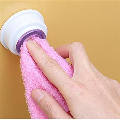 Kchen & Bath Supplies Clip-On Rag Towel Hanging Towel Storag