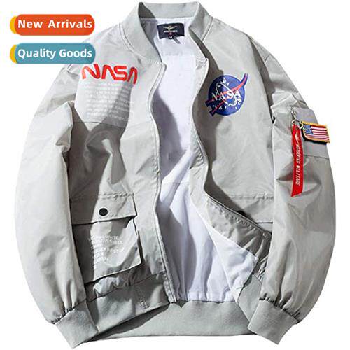 Autumn  winter three-dimensial pockets workwear jacket print