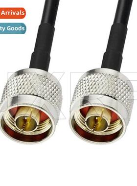 Coaxial RF Adapter N-JJ Dual Male N Male to N Male RG58 Cabl