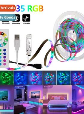 USB LED Low Voltage 5V Strip -adhesive 2835 3535 Remote Ctro