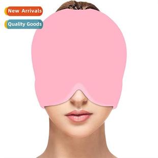 ice pack cold stchable mask gel cover head hot Cold