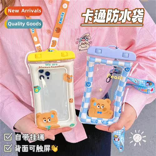 Summer Plastic Cell Phe Cute Carto Transparent Airbag Waterp