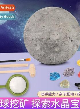 Archaeological gemste ore fossil excavati digging toys for c