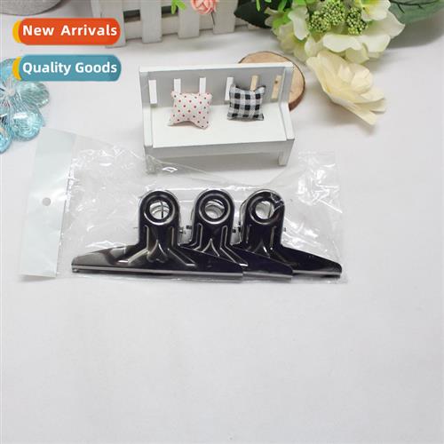 Office Supplies Stainless Steel Clips Bag  3 Lg Invoice Clip