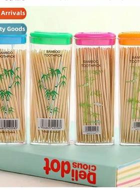 Bamboo toothpick disposable double head lighter type toothpi