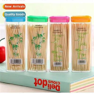 Bamboo toothpick disposable double head lighter type toothpi