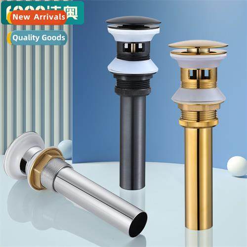 Copper Basin Pop-up Drainer Bathroom Washlet Basin Washbasin