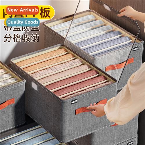 Organizer clothes household foldable with lid organizer draw