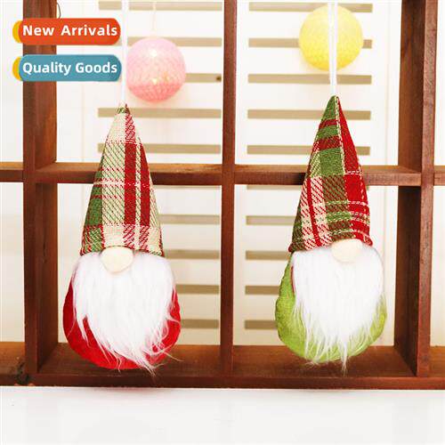 Santa Claus Fabric Toys Muppets Dolls Flat Bottom Desktop Or
