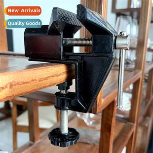 Mini bench vise aluminum alloy vise hardware tools woodworki