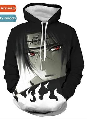 Casual tops spring  fall 3D digal printing anime Naruto seri