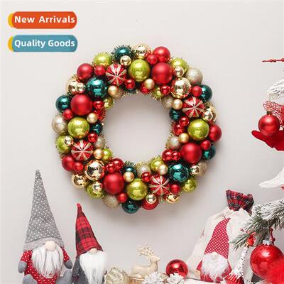 New Christmas decoratis 45cm painted Christmas ball wreaths