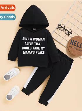 Girls Spring  Autumn 2021 new n letters printed lg-sleeved t