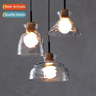 Japanese wabi-sabi style dining room chelier simple modern c