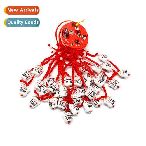 Promotial Giveaway Lunar New   Rope Bracelet Ceramic Cat Hma