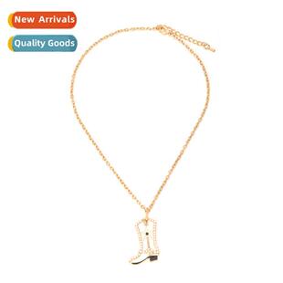 Hundreds  simple necklace retro fashi temperament boots set