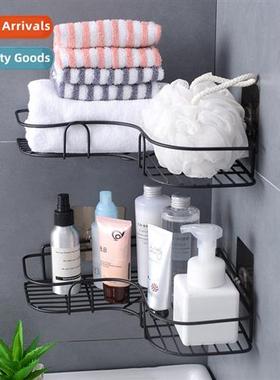 Bathroom corner shelf bathroom sink rack toilet sucti wall t