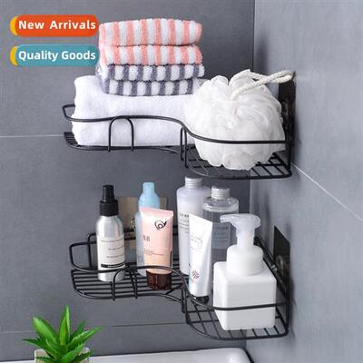 Bathroom corner shelf bathroom sink rack toilet sucti wall t