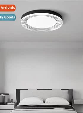 Master bedroom ceiling light minimalist creative round bedro