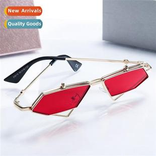 Sunglasses Style Irregular Set Flip Trendy 23019 Women