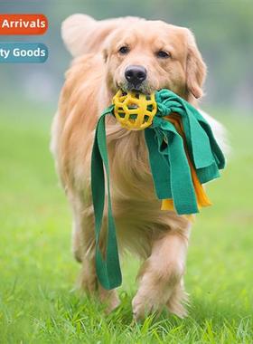 Pet sniffing hollow ball toys dog sound hiding food be resis