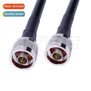 Dual pass N-JJ coaxial cable N male to N male antenna extens
