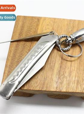 Keychain Single ring keychain wh knife  ear picker Fine Gift