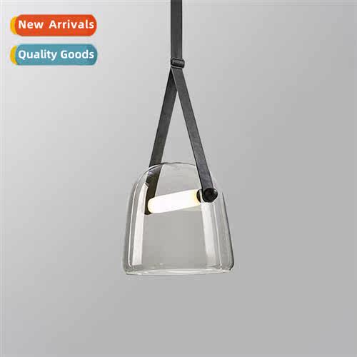 Post-modern creative glass chelier persalized lear bedside b