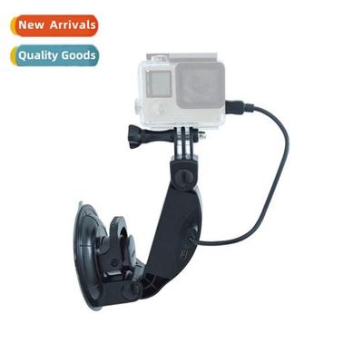 2022 new 适用gopro suction cup mount + mobile power combinat