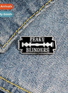 Peaky Blinders Gangster Biography Movie Pin Enameled Baked S