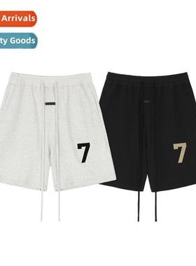 High Set Hipster 2022ss FOG Seas 7 7 Flocked Terry Shorts